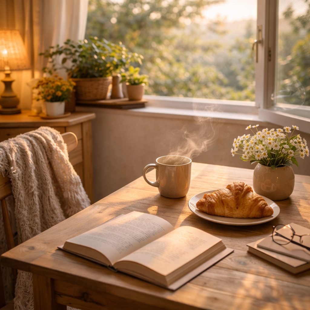 Membangun Suasana Pagi yang Ringan di Dalam Rumah